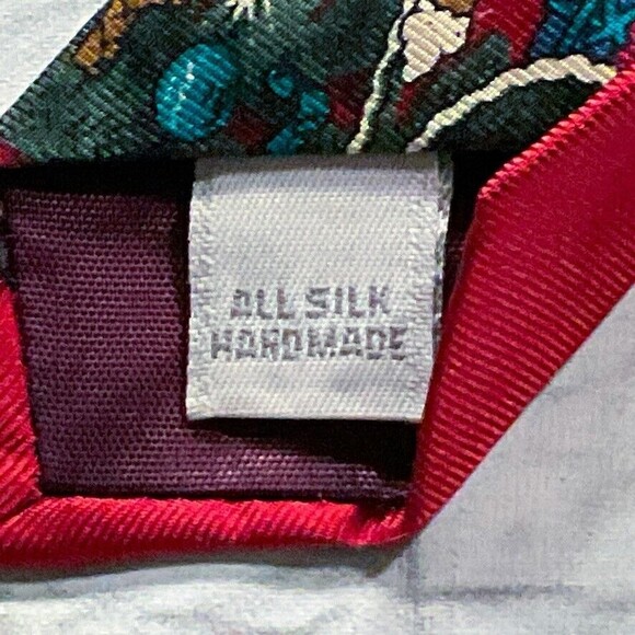 Alexander Lloyd Boston Mens Necktie Festive Holiday Christmas Classic Silk Tie - Picture 5 of 8
